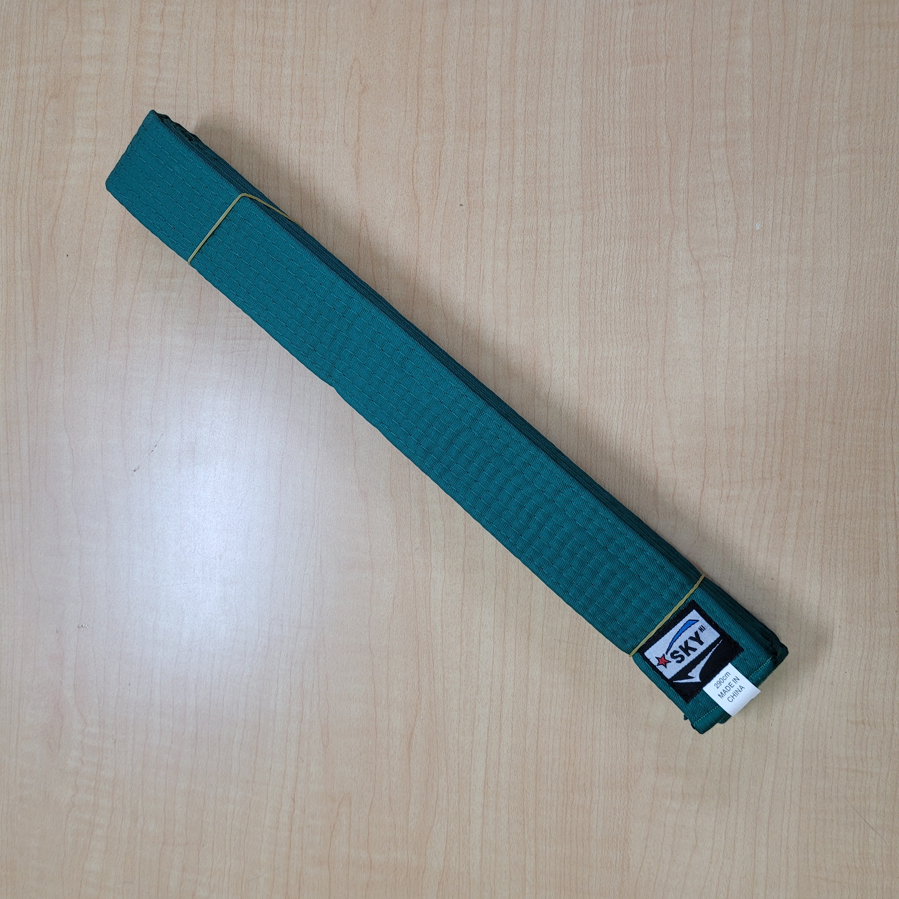 색띠 두번띠 290cm 초록색